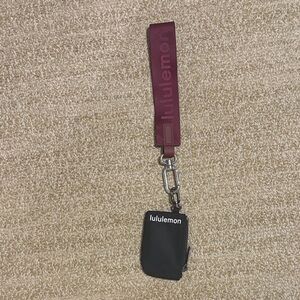 Lululemon Maroon Strap with Silver Clip